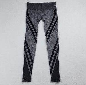 Pure Barre Black & Gray Athletic Leggings